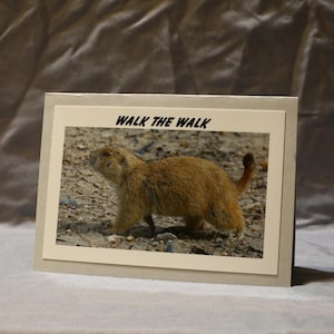 Walk the Walk Greeting Card
