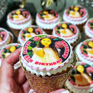 Custom Edible Images: Sugar or Wafer Paper Toppers (Pre-Cut)