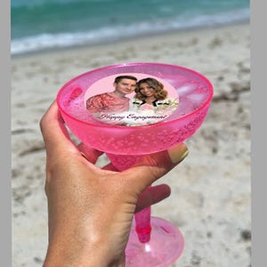 Event Drink Decorations, Personalized Edible Photos or Logos Drink Toppers, Cocktail Toppers, Custom Wafer Toppers , Party Drink Accessories