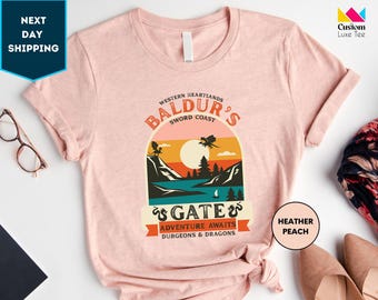 Shirt Baldurs Gate 3 avontuur wacht, shirt Astarion hoge elf, shirt Astarion Bulders, shirt videogame, cadeau voor gamers, cadeau voor vrienden