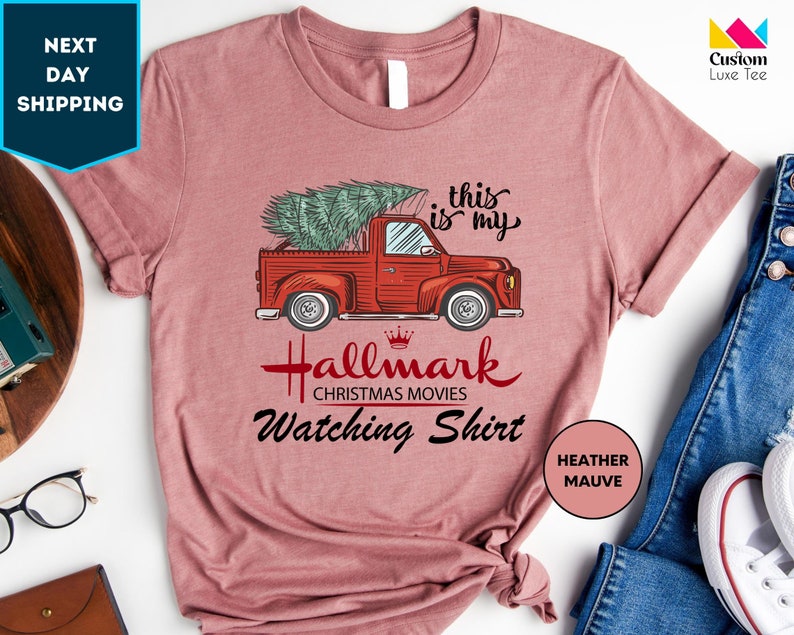 This is My Hallmark Christmas Movies Watching Shirt, Red Truck