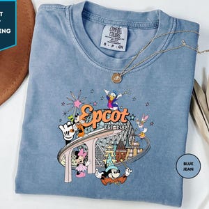 Comfort Color,Epcot Center Mickey and FriendsArtist, Disney Epcot International Festival of the Arts 2025 Matching,WDW Resort Family Holiday