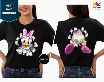 Daisy Duck Shirt, Double Side Disney Shirt, Disney Daisy Shirt, Disney Girl Shirt, Disney Duck Shirt, Disney Trip Shirt