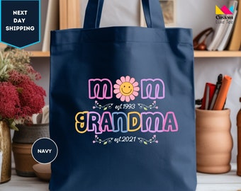 Grandma Tote Bag - the Best Moms Get Promoted to Grandma