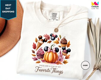 Comfort Colors 2026 Disney Thanksgiving Shirt, Disneyland Fall Shirt, Mickey Snacks Shirt, Disney Family Thanksgiving Tee, Disney Snack Tee