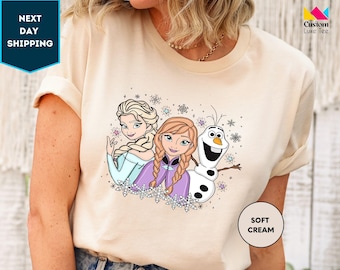 Princess Elsa Shirt, Frozen Elsa Women's Shirt, Frozen Shirt, Disney Princess Elsa Shirt, Frozen Magic Kingdom Shirt, Frozen Christmas Shirt