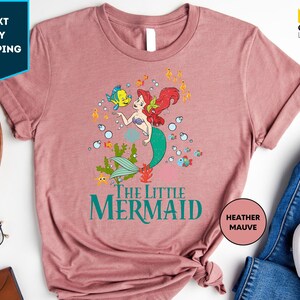 The Little Mermaid Shirt,  Disney T-shirt, Women's Little Mermaid Ariel Shirt, Ariel Mermaid Shirt, Disney tee, Ariel