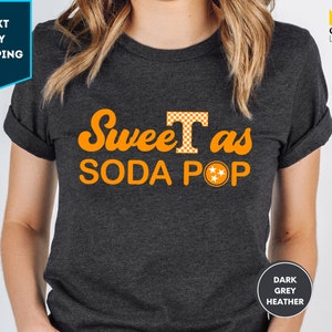 Sweet As Soda Pop Tennessee Shirt, Tennessee Football Tee, Football Shirt, Game Day Shirt, Tennessee Vols Shirt
