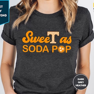 Sweet As Soda Pop Tennessee Shirt, Tennessee Football Tee, Football Shirt, Game Day Shirt, Tennessee Vols Shirt