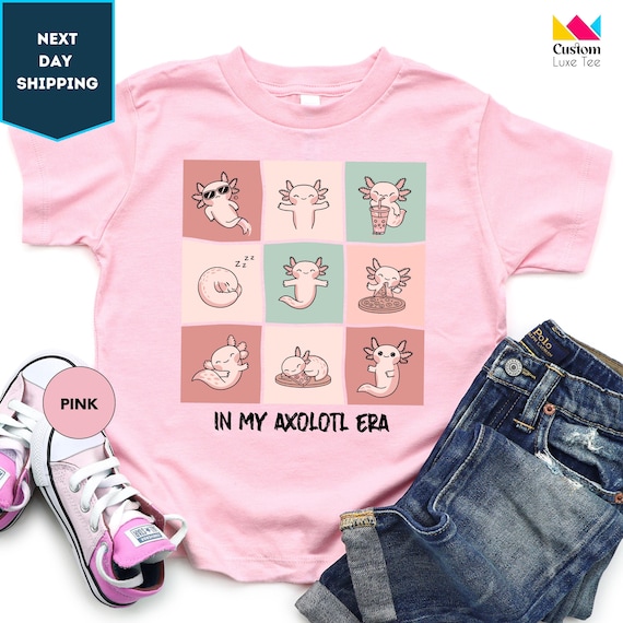 In my Axolotl Shirt, Salamander Shirt, Cute Axolotl Shirt, Kids Axolotl Shirt, Axolotl Gift, Amphibian Shirt, Kawaii Axolotl Lover Gift