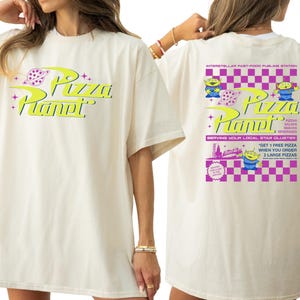 Funny Pizza Planet Shirt, Disney Toy Story Shirt, Disney Alien Toy Story Tee, Disneyworld Shirt, Disney Trip Shirt, Disney Vacation Shirt image 2