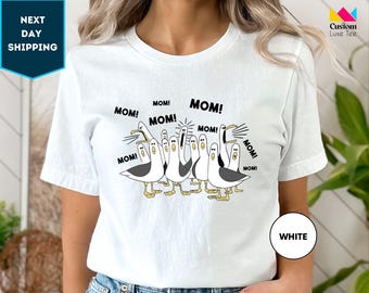 Disney Seagulls Mom Shirt, Disney Finding Nemo Seagulls Mine, Mother's Day Disney Mom Shirt, Mother's Day Gift, Disneyland Family Party Gift