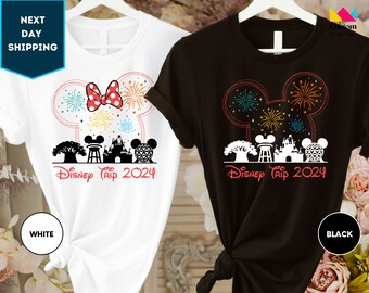 Disney Family Trip 2024 Shirt, Disney 2024 Shirts, Disney Family Shirt, Family Vacation Shirt, Custom Family Shirt, Couple 2024 Shirt