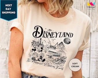 Vintage Disneyland Shirt, Retro Disneyland Shirt, Mickey Minnie Shirt, Magical Castle Shirt, Disney Vacation Shirt