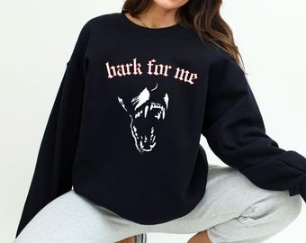 Camiseta gráfica "Bark For Me" / Gótico oscuro, ropa urbana alternativa