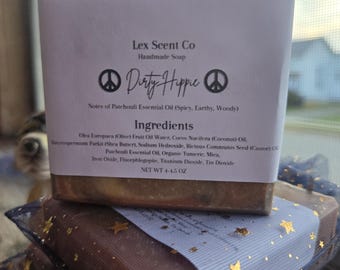 Sapone Dirty Hippie: sapone artigianale al patchouli e curcuma