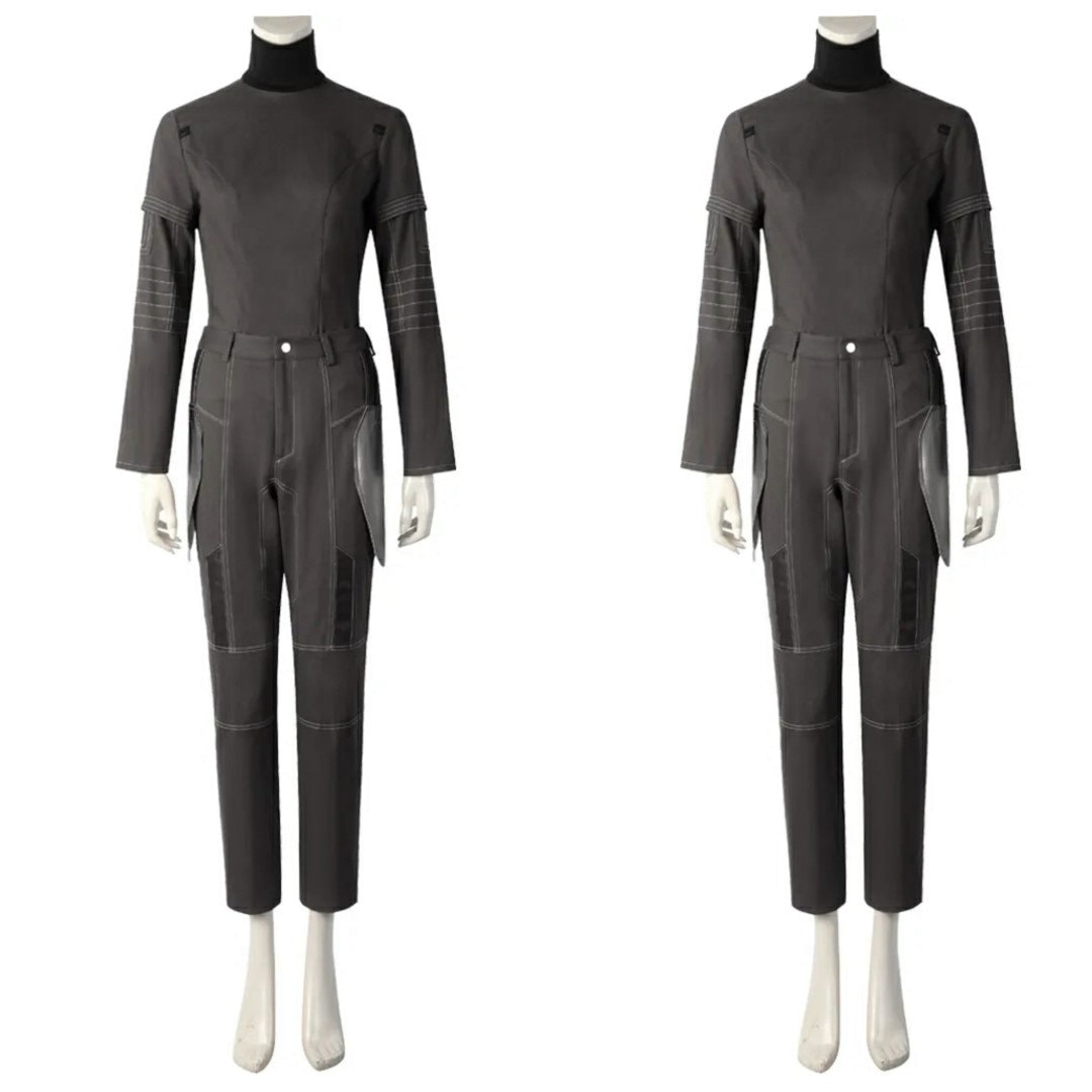 Grey Flight Suit Halloween Costume for Adult Women Princess Etsy