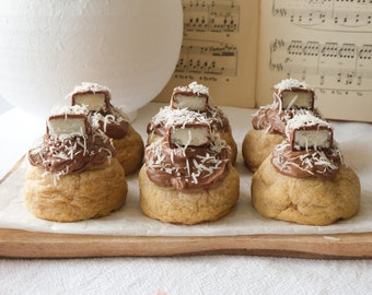 Receta de galletas rellenas de coco y almendras: Galletas gourmet masticables (PDF)