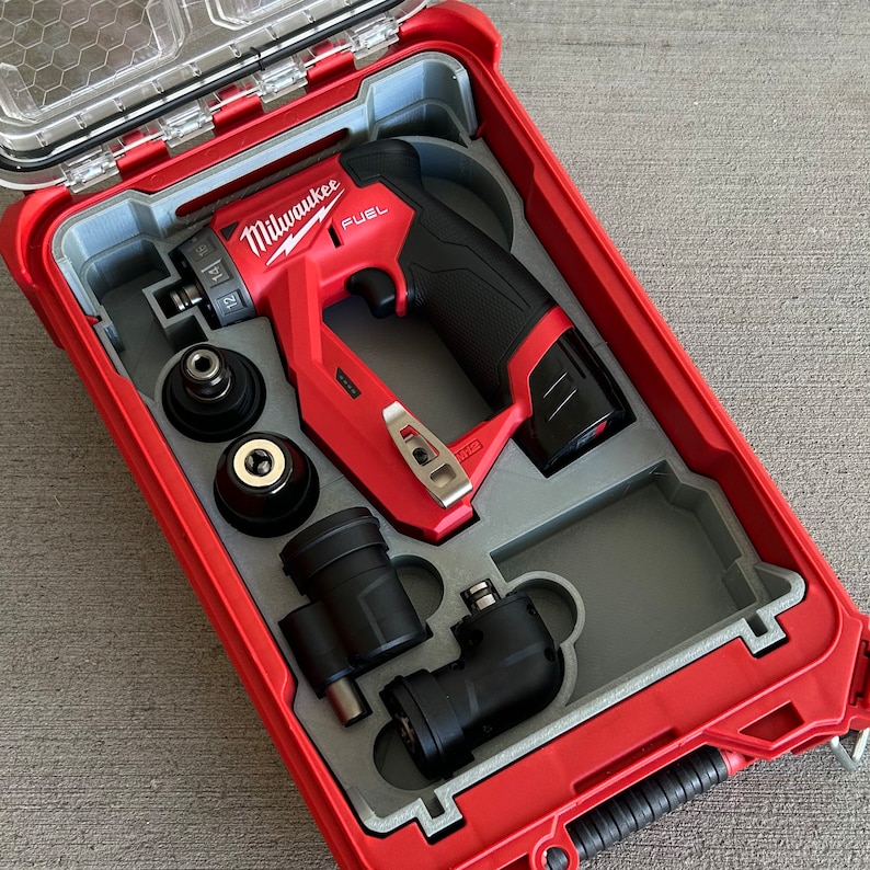 Milwaukee packout insert for install driver etsy