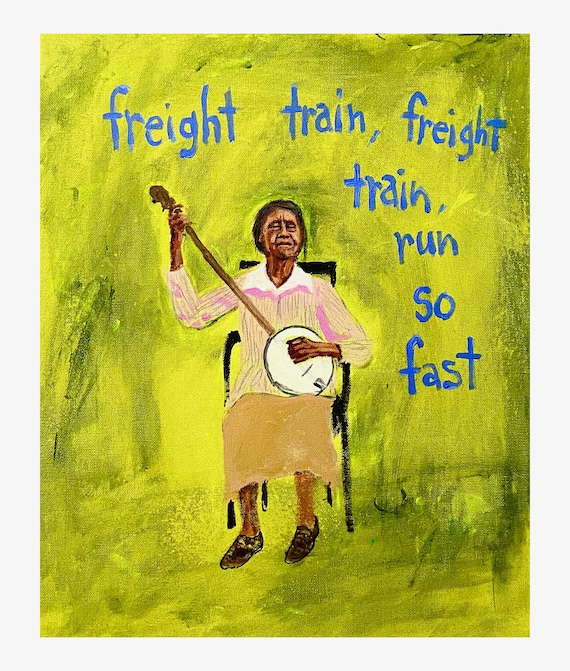 Elizabeth Cotten Freight Train Fine Art Giclee Print