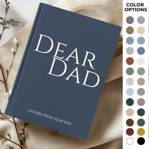 Querido diario de papá, Regalo personalizado del Día del Padre, Regalos sentimentales para papá, Recuerdos de regalos del Día del Padre, Regalos para papá, Regalos para él