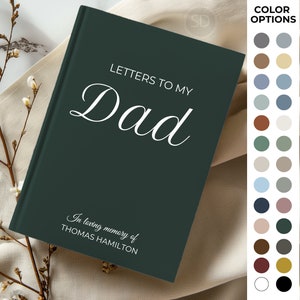 Cartas a mi papá, Regalo personalizado del Día de la Pérdida del Padre, Regalos sentimentales para papá, Recuerdos de regalos del Día del Padre, Regalos para papá, Regalos para él,