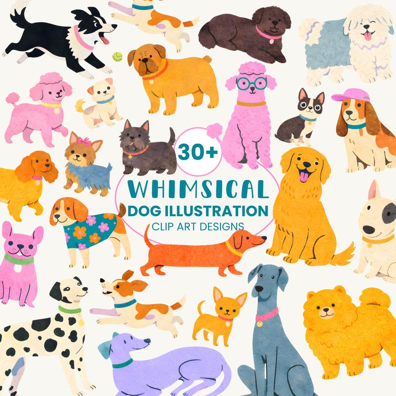 Curated visual reference: Gallery Detail: Folk Art Dog
