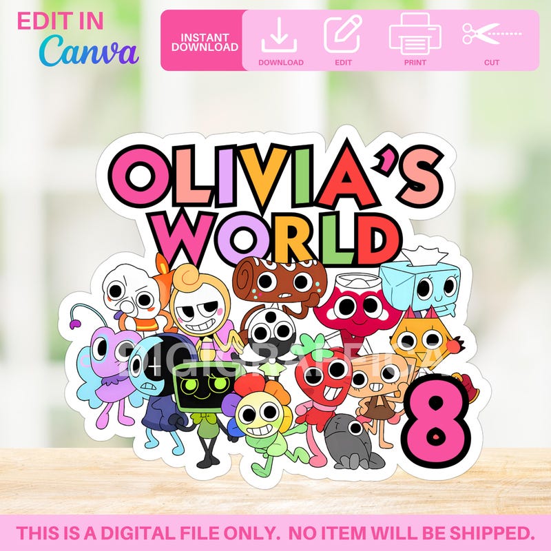 Dandys World Birthday Decorations - Etsy