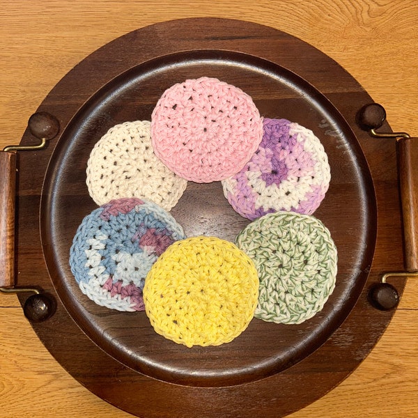 Reusable 100% Cotton Face Scrubbies