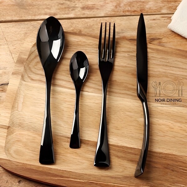 Unique Flatware Set Etsy