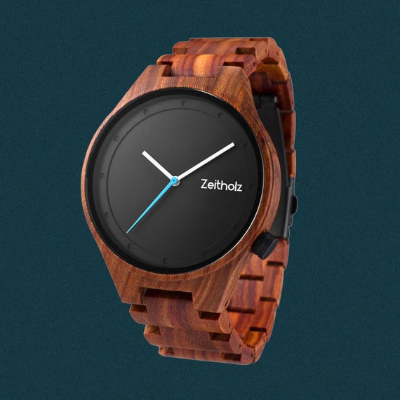 Mit Gravur, Herren Holzuhrren, personalisierte Uhr, gravierte Uhr