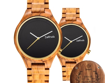 Watches for Couples – Zeitholz Stolpen 42mm and Stolpen 36mm