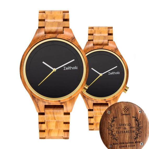 Watches for Couples – Zeitholz Stolpen 42mm and Stolpen 36mm