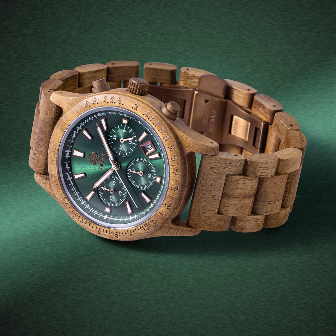 Engraved Watch – Mens Wood Watches – Wristwatches Gift – Personal Gift ...