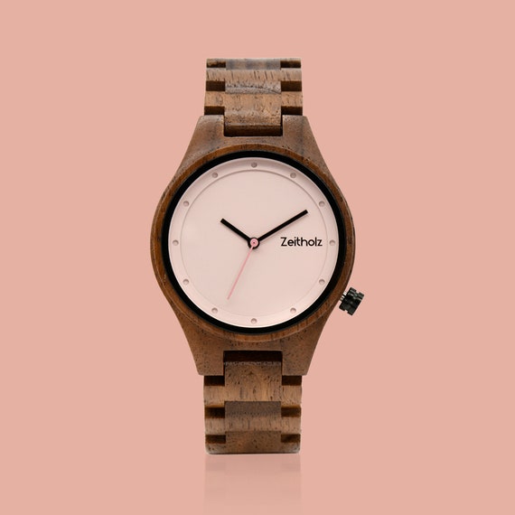 ZEITHOLZ Women's Wooden Watch – Stolpen Collection – 36mm Analog