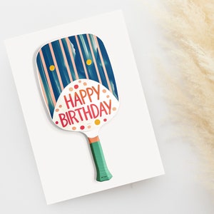 Digitale Pickleball-Geburtstagskarte, Pickleball-Geschenk für Männer, Pickleball-Geschenke für Frauen, Pickleball-Karten, Geburtstagskarte, Pickleball-Geschenke für Sie