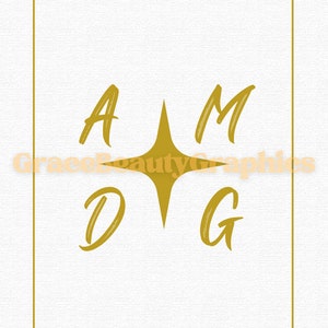 Charcoal AMDG Wall Cross - Archabbey Gifts