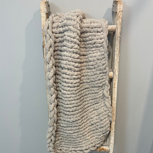 Chunky Knit Blanket Etsy Australia