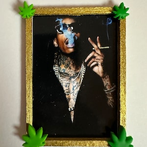 Miniature Portrait of Wiz Khalifa