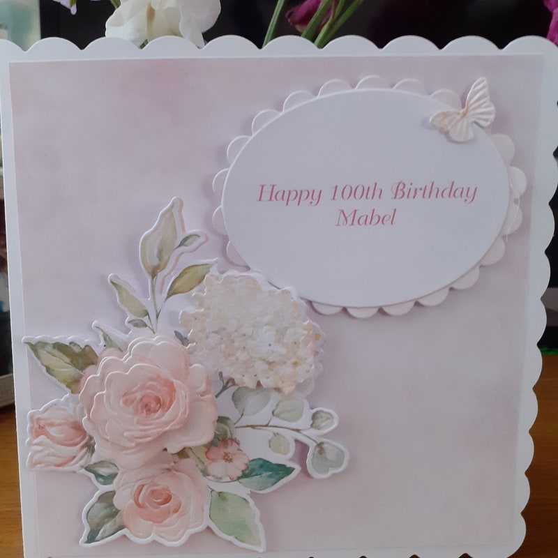 100th Birthday Card - Etsy UK