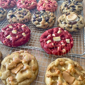 4 Gourmet Cookies Variety Pack, Thank You Gift, Gifts for Loved Ones, Gift Basket Filler, Employee Gift, Birthday Gift, Holiday Cookies