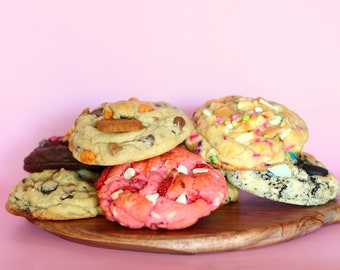 8 Gourmet Cookie Set, NY Style Cookies, Thank You Gift, Birthday Present, Divorce Gift, Gift Basket Treats, Surprise Gift, Party Favors