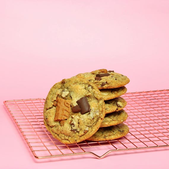 Dozen Vegan Cookie Butter Gourmet Cookies, Biscoff Dairy Free and Egg Free Chewy Cookies, Thank You Gift, Gift Basket Treats