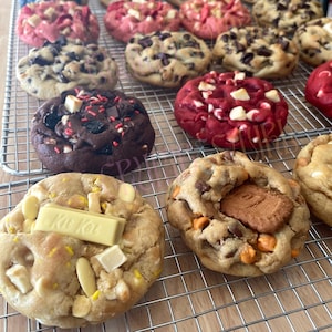 8 Bakery Style Cookies Variety Box, Gourmet Cookies, Sweetest Day Gift, Thank You Gift, Gift Basket, Surprise Gift, Birthday Gift