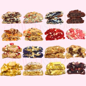 Caja de 6 galletas gourmet: recién horneadas, ideales para fiestas. imagen 8