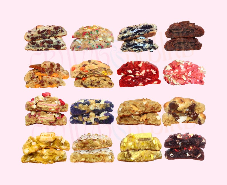 Caja de 6 galletas gourmet: recién horneadas, ideales para fiestas. imagen 8