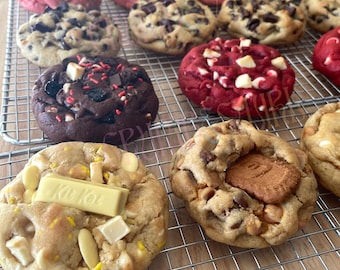 8 Bakery Style Cookies Variety Box, Gourmet Cookies, Sweetest Day Gift, Thank You Gift, Gift Basket, Surprise Gift, Birthday Gift