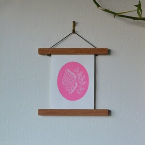 Original Linocut Print | Bird of Peace