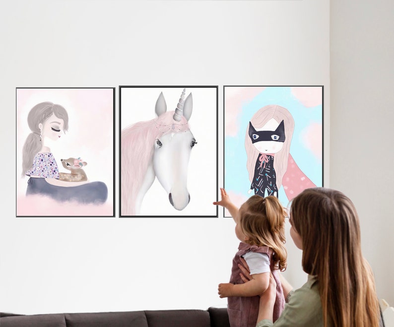 Bundle of Kids Printable Art printable Nursery Wall Art Kids - Etsy