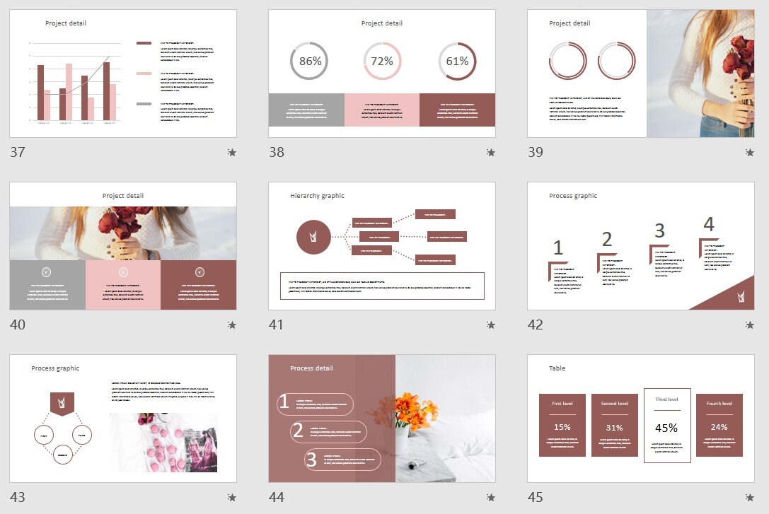 Minimal Modern Clean Business Powerpoint Template | Simple Company ...